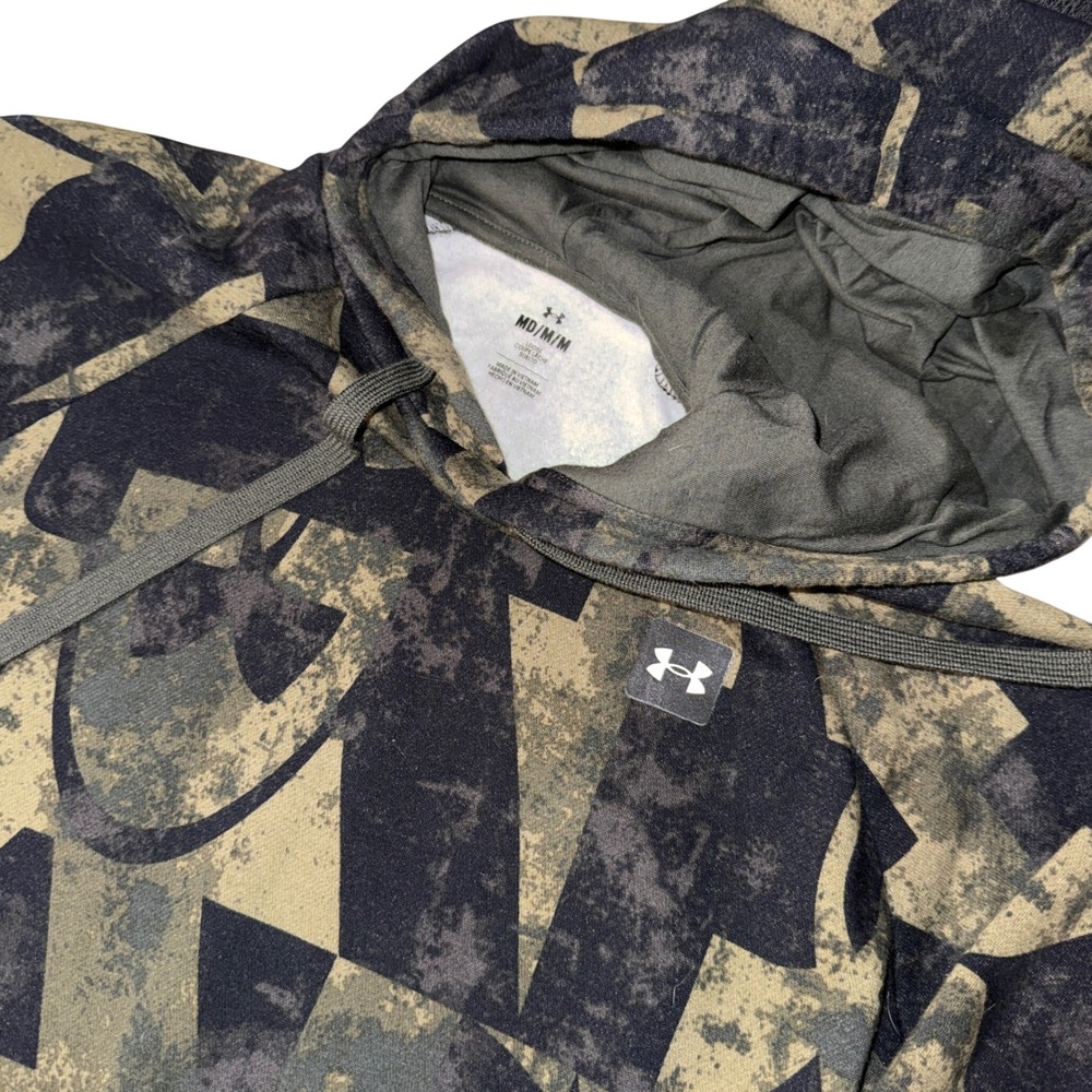 Under Armour Men's Loose Fit Camo Print Hoodie‎ Sweatshirt Size Medium